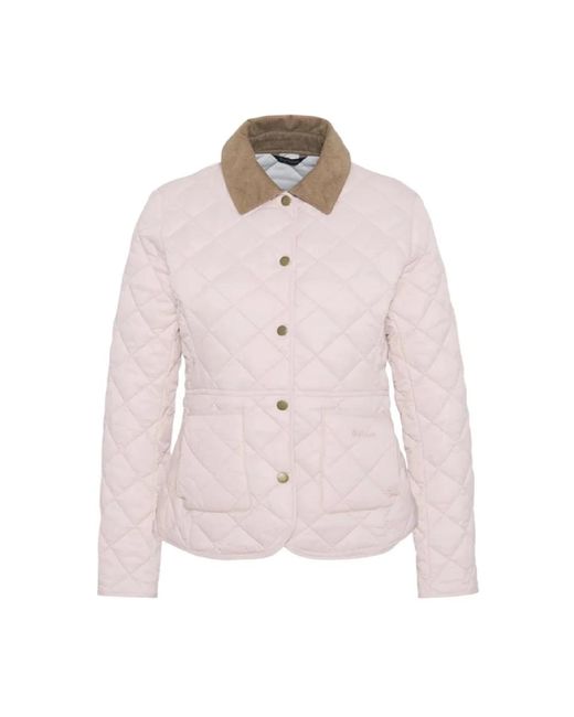 Light Jackets di Barbour in Pink
