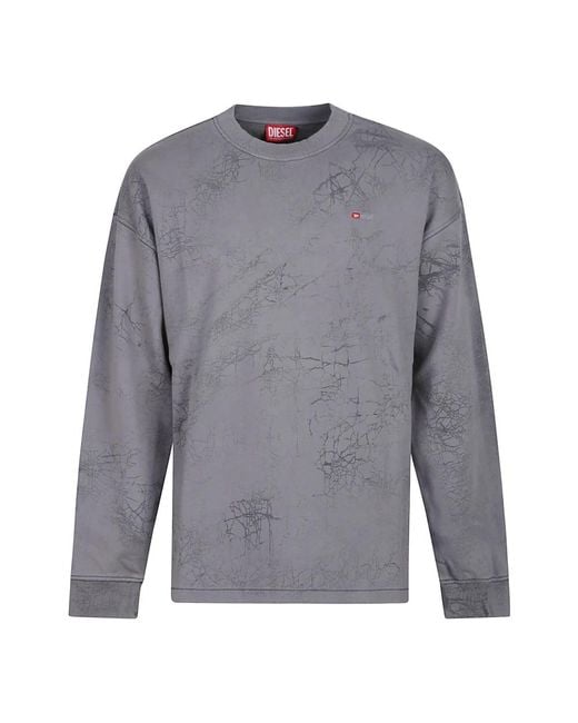 DIESEL Sweatshirts in het Gray voor heren