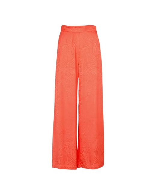 Suncoo Red Wide Trousers
