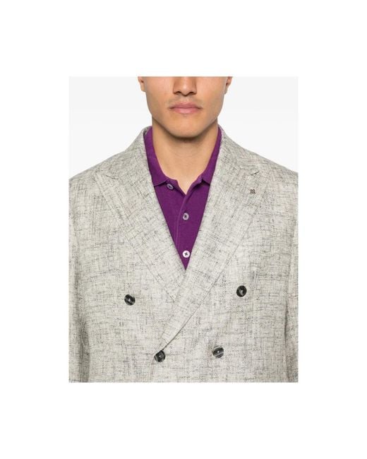 Tagliatore White Jacket for men