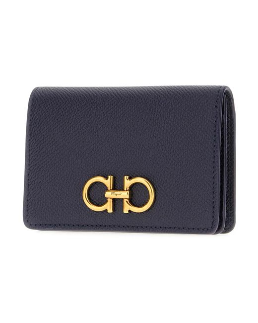 Ferragamo Blue Fashionable wallet for and