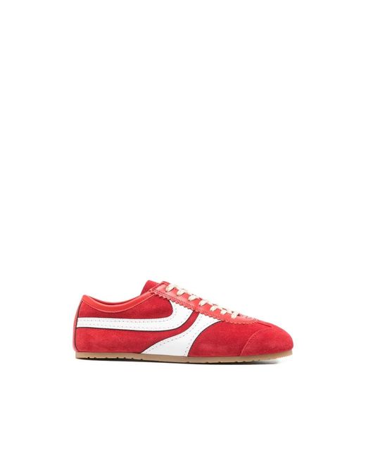 Dries Van Noten Red Shoes