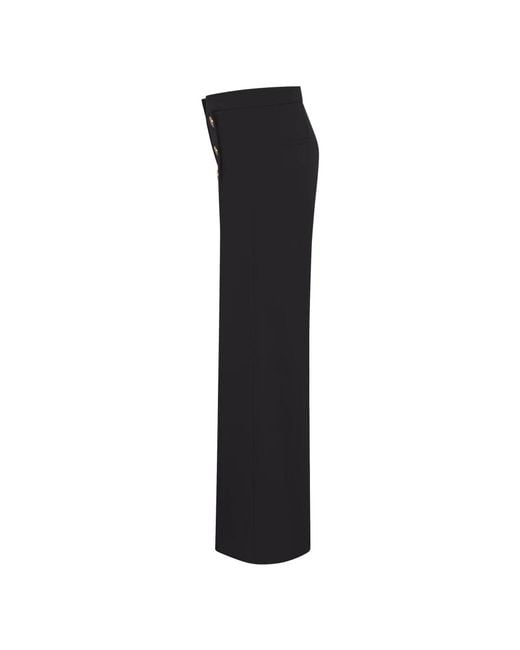 Seductive Wide Trousers in het Black
