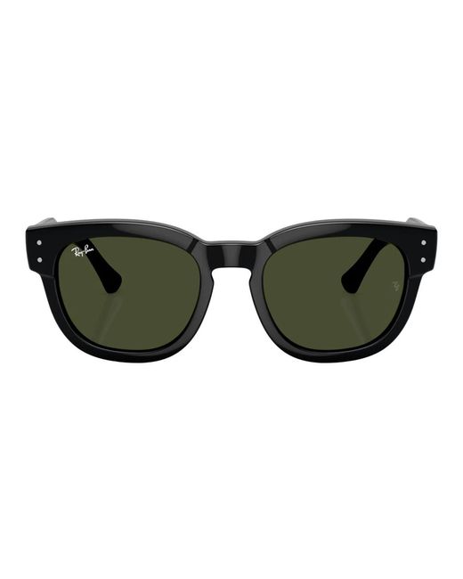 Gafas de sol hawkeye negras lentes verdes Ray-Ban de color Green