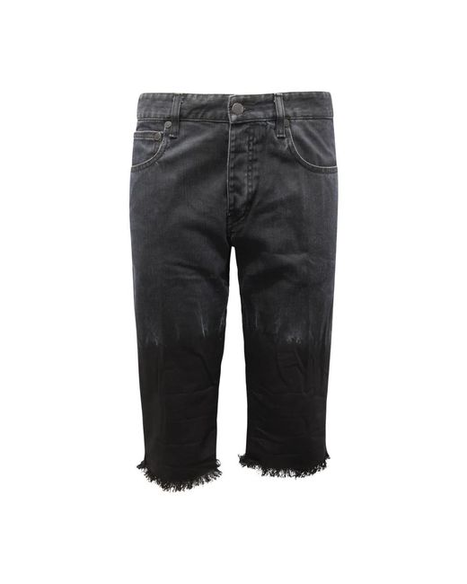 Raf Simons Gray Cropped Trousers for men