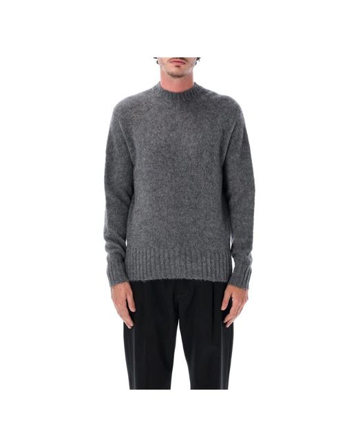 Tom Ford Gray Round-Neck Knitwear for men