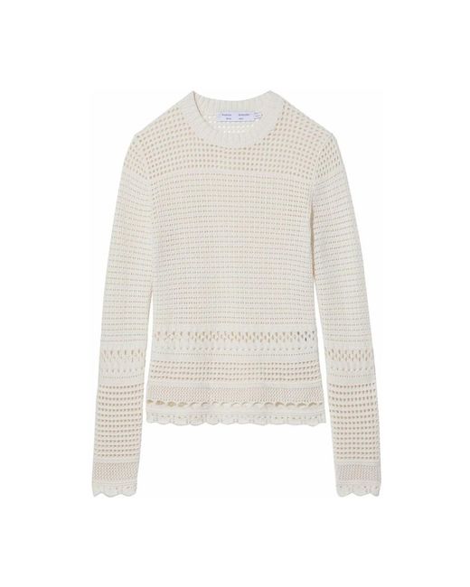 Proenza Schouler White Round-Neck Knitwear