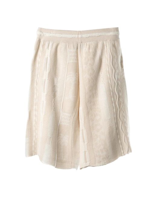 Shorts > casual shorts Laneus en coloris Natural