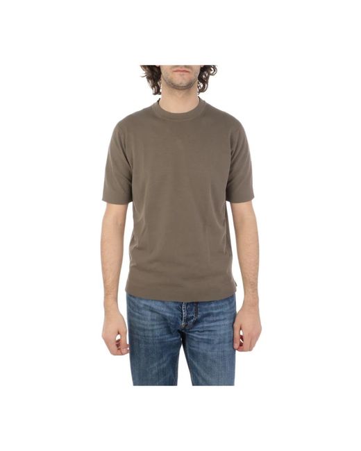 FILIPPO DE LAURENTIIS Gray T-Shirts for men
