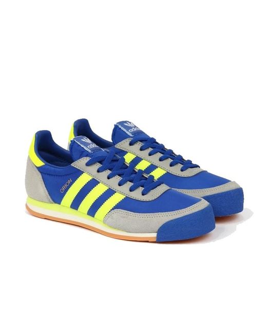 Adidas Orion Blue & Solar Yellow 43 1/3 for men