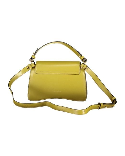 Coccinelle Yellow Handbags