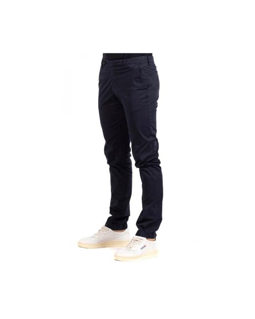 Berwich Blue Chinos for men