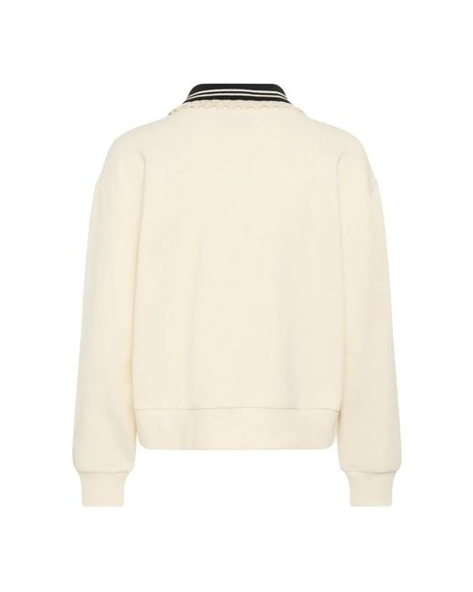 Kaffe White Sweatshirt