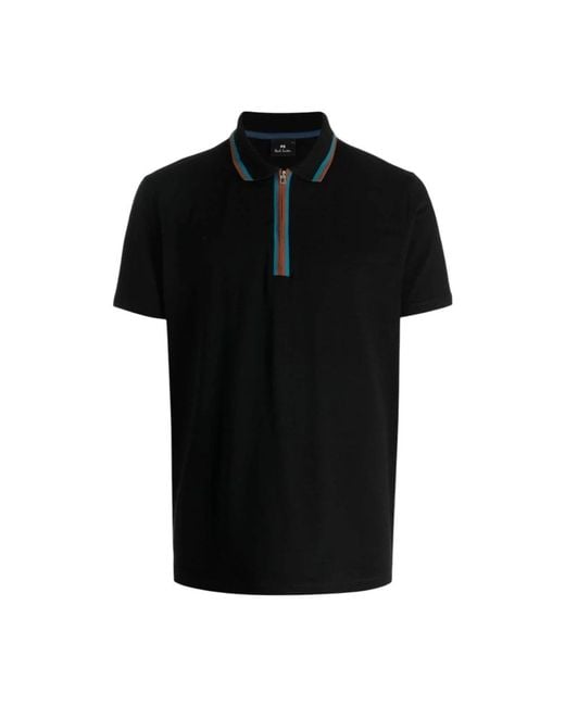 Paul Smith Black Polo Shirts for men
