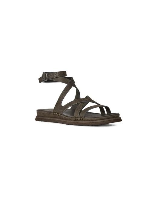 Flat Sandals di Ugg in Black