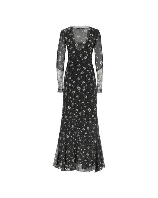 Etro Black Maxi Dresses