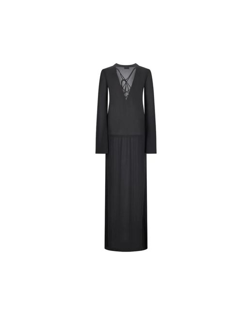ANDAMANE Black Maxi Dresses