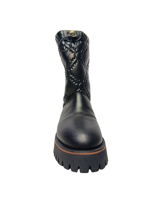 Pollini Black Winter Boots