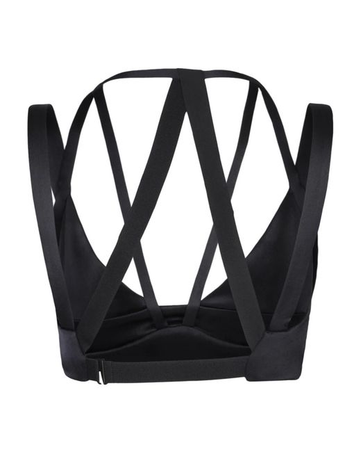 R.ev Black Schwarzes Seidentop Aw23