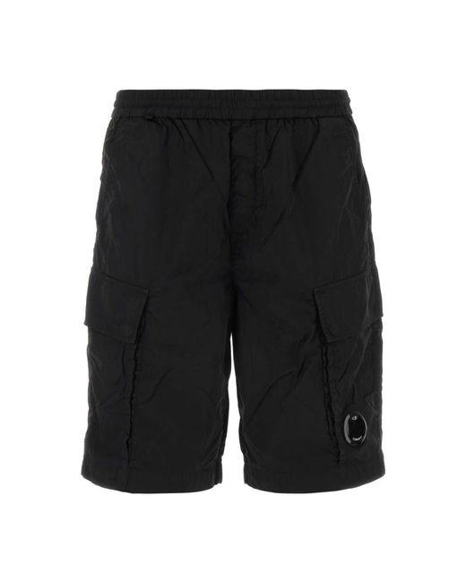 Shorts di C P Company in Black da Uomo