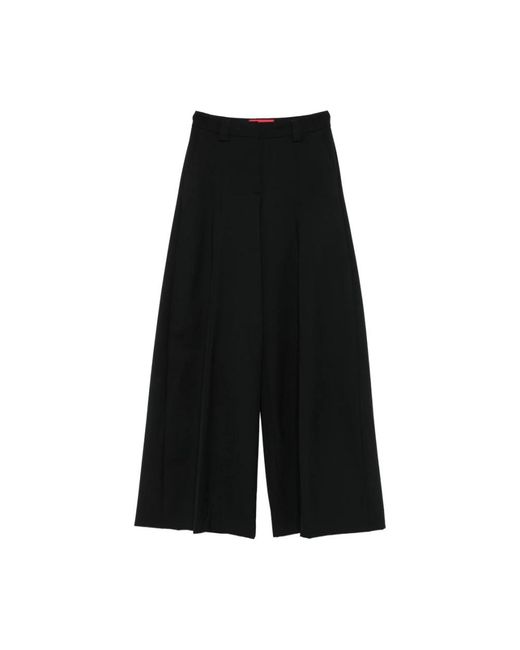 Thelatest Black Wide Trousers