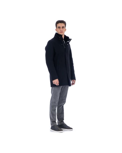 Herno Blue Parkas for men