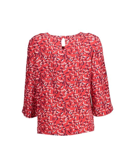 Blouses Gant de color Red
