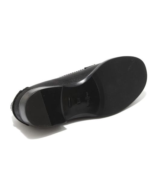 Car Shoe Black Loafers