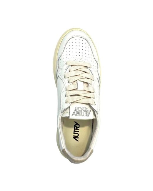 Autry White Sneakers