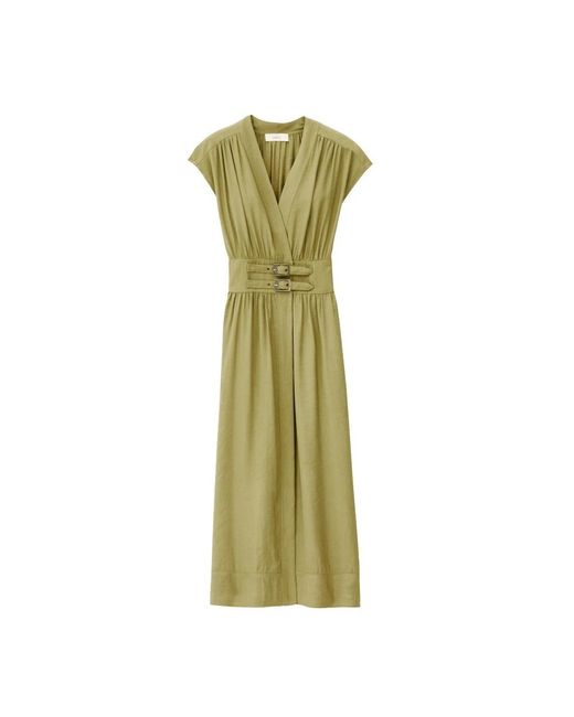 Midi Dresses Ba&sh de color Green
