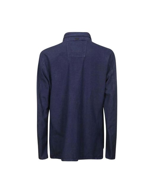 Light Jackets Herno de hombre de color Blue