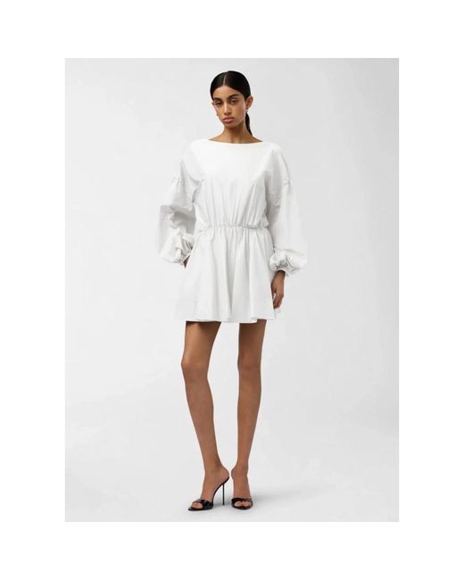 ANDAMANE White Short Dresses