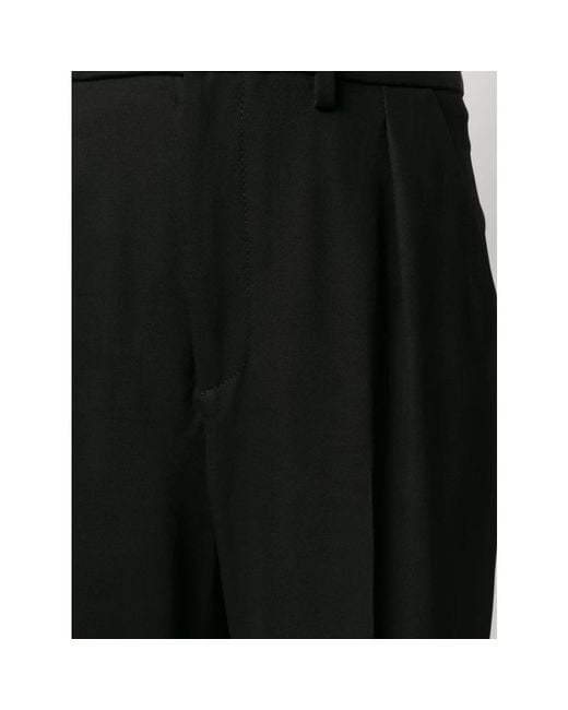 Dondup Black Cropped Trousers