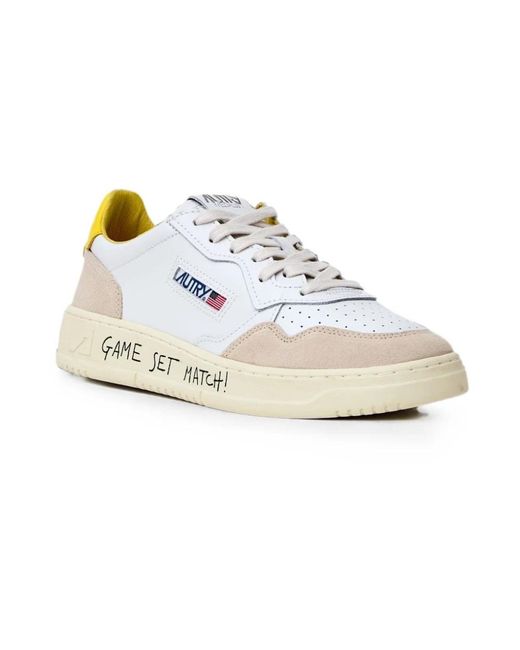Autry White Sneakers for men