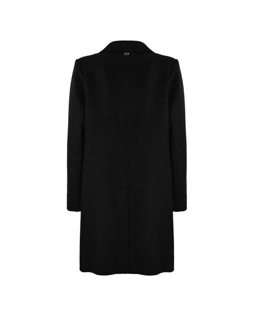 Single-Breasted Coats di Twinset in Black