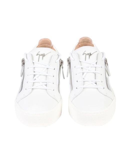 Giuseppe Zanotti White Sneakers