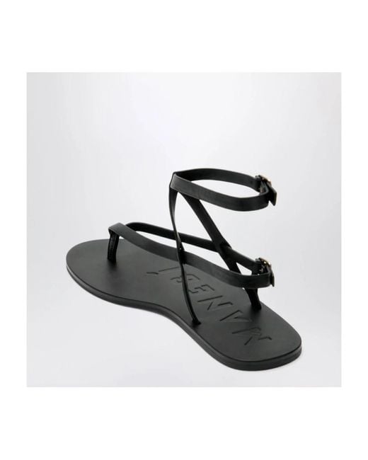 Flat Sandals Manebí en coloris Brown