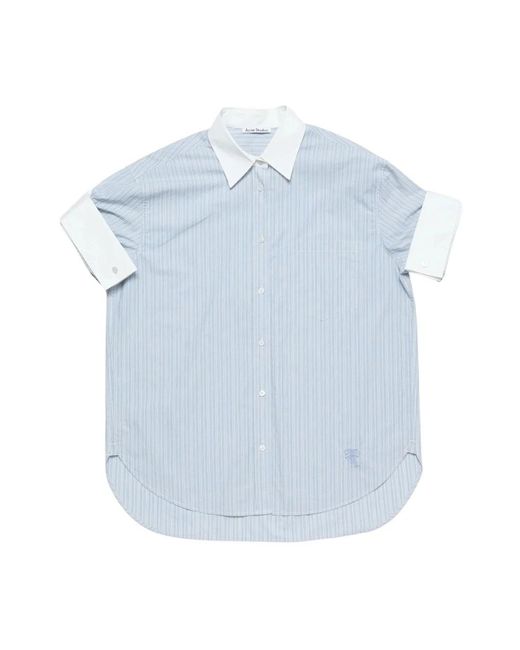 Shirts Acne de color Blue