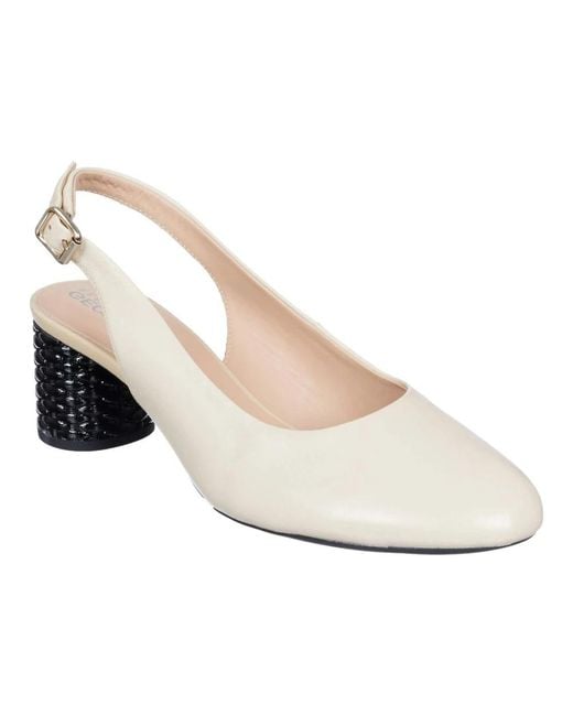 Geox White Pumps