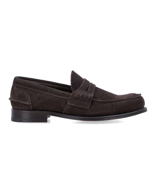 Church's Pembrey Suede Moccasin in Black für Herren