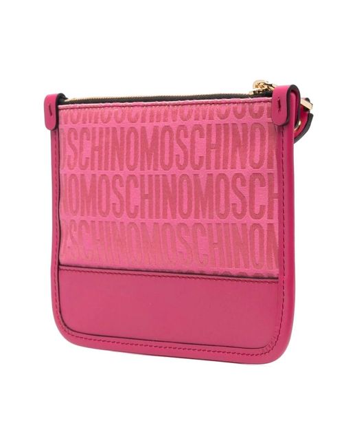 Moschino Pink Clutches