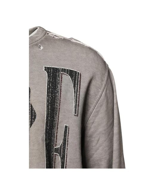 Dolce & Gabbana Gray Sweatshirts for men