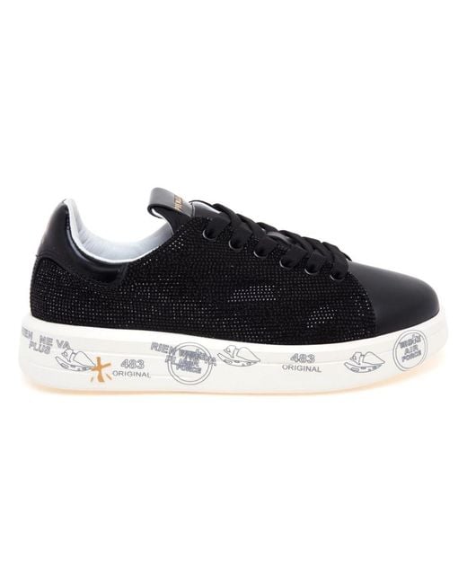 Premiata Black Belle Sneaker