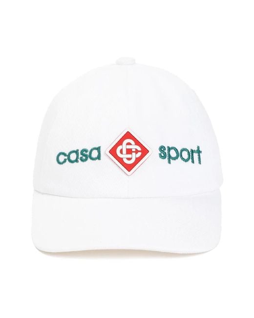 Casablancabrand White Caps for men