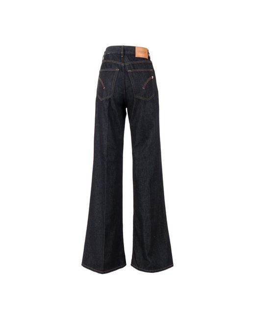 Dondup Blue Wide Jeans