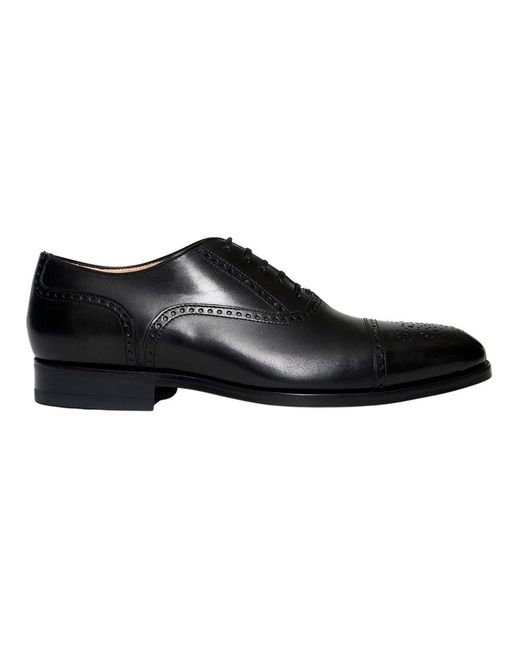 Ortigni Black Business Shoes for men