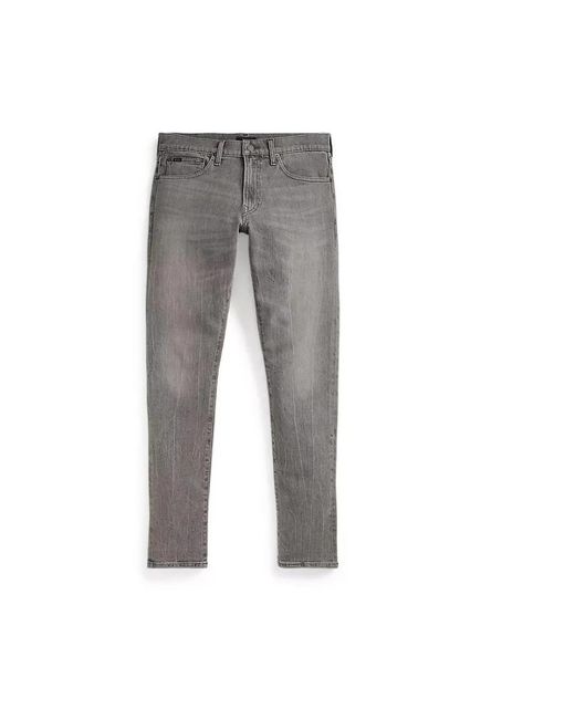 Polo Ralph Lauren Gray Slim Fit Jeans for men