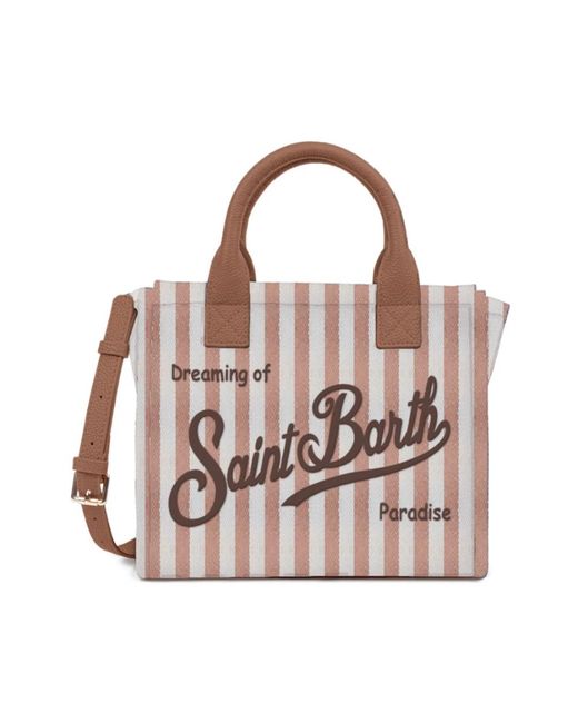 Mc2 Saint Barth Pink Tote Bags