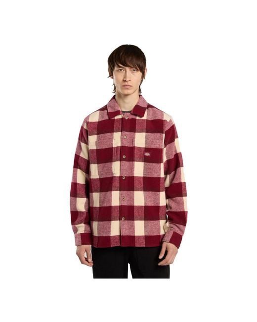 Dickies Coaling Jacket in het Red voor heren