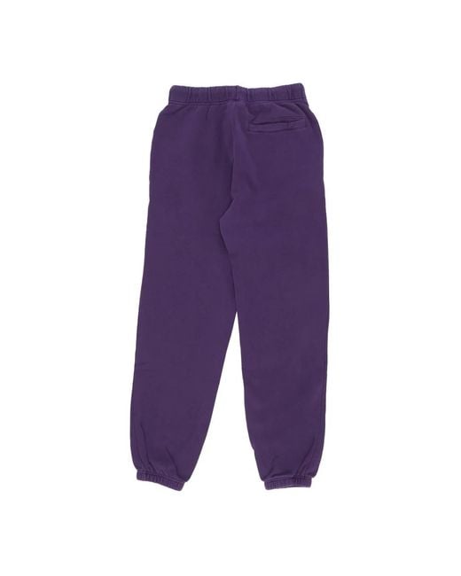 Element Broeken ,Paars ,Katoen Fleece Trainingsbroek Druif in het Purple